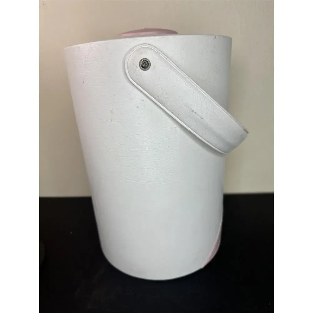 HTF Vintage Pastel 20 Cent MCM Signed‎ Georges Briard Vinyl Champagne Ice Bucket